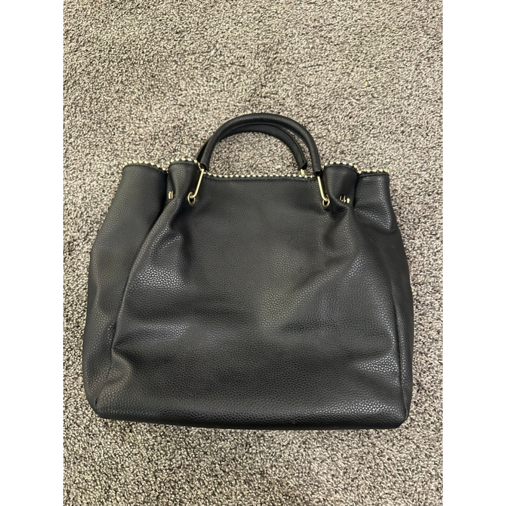 Alexis Bendel Black Gold Studded Tote Bag - Picture 8 of 13